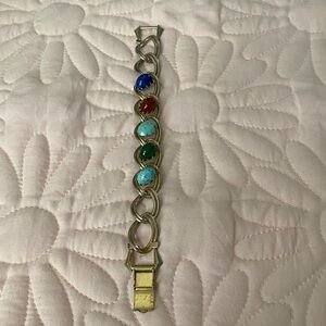 Elegant Multicolor Stone Bracelet